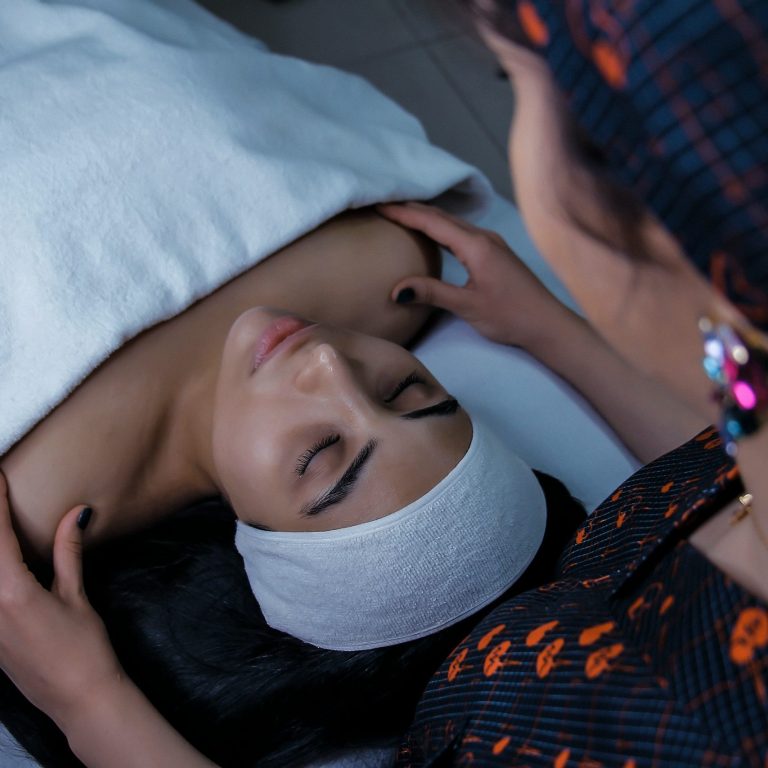 Gezichtsmassage
