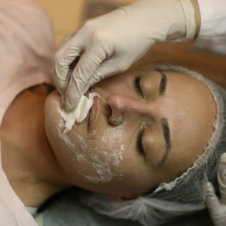 Peeling voor onzuivere huid