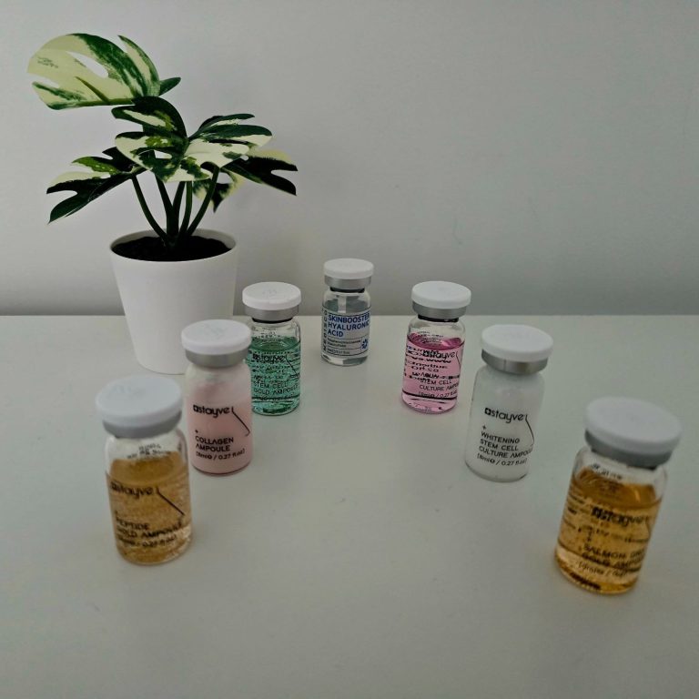 Microneedling serums en actieve werkstoffen voor huidverbetering